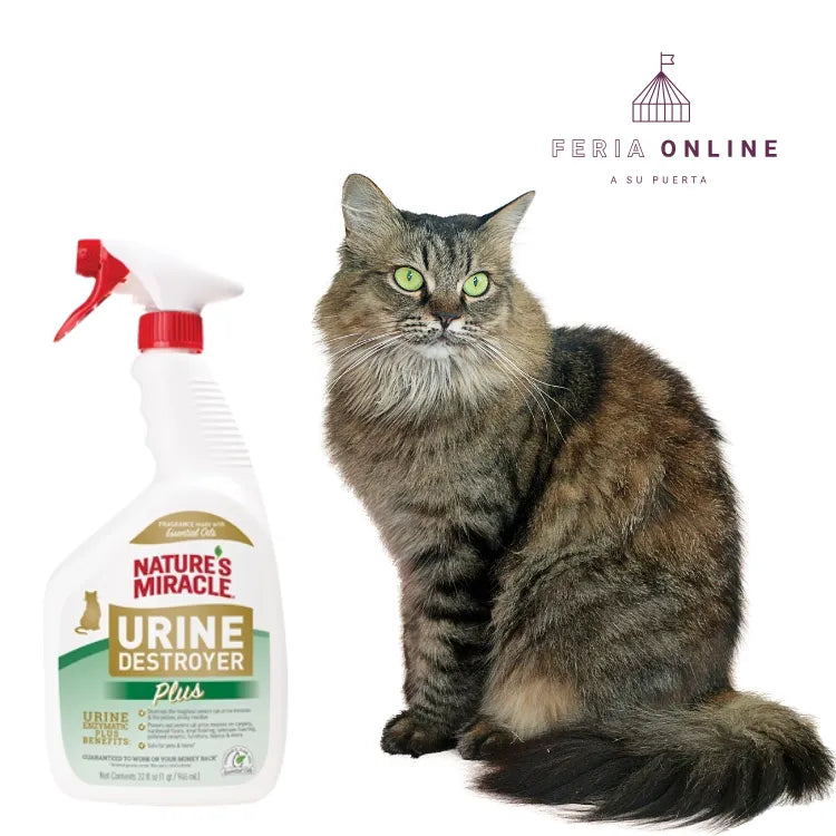 Nature Miracle Destructor de Orina Plus para Gato