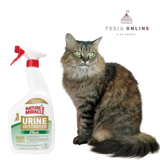Nature Miracle Destructor de Orina Plus para Gato