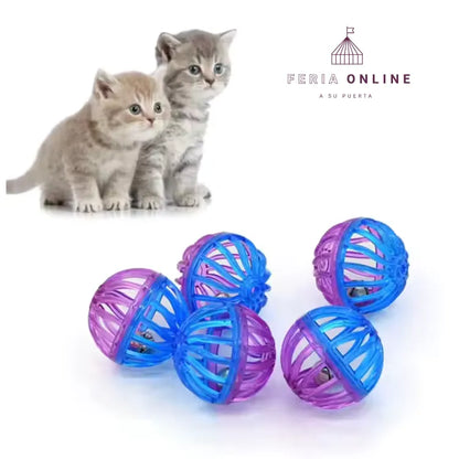 Pelotas Para Gato Rejilla 4 CM
