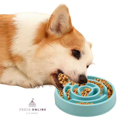 Comedero Lento Laberinto Para Mascotas
