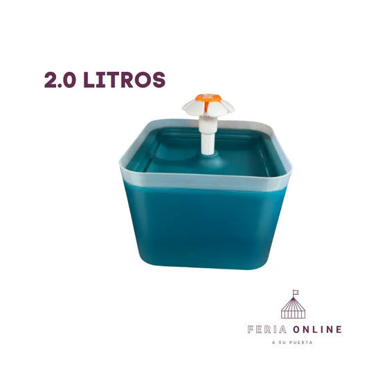 Fuente Flor Cuadrada 2,0 y 2.5 Litros
