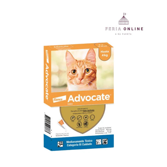 Advocate - Gatos Hasta 4 y 8kg.