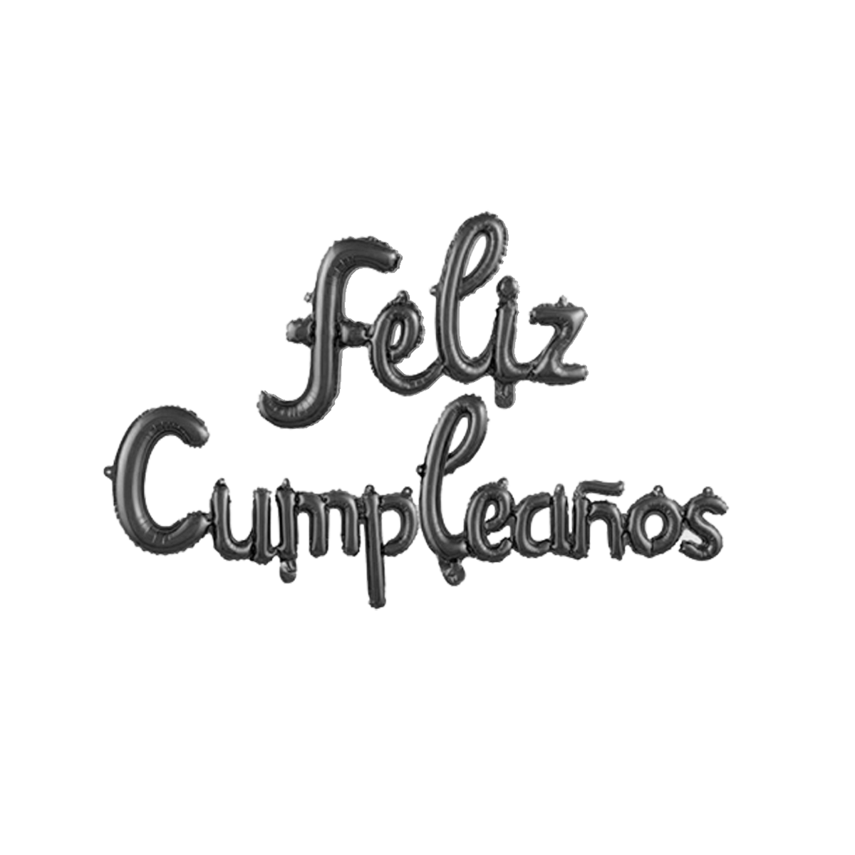 Letrero Feliz Cumpleaños Cursivo