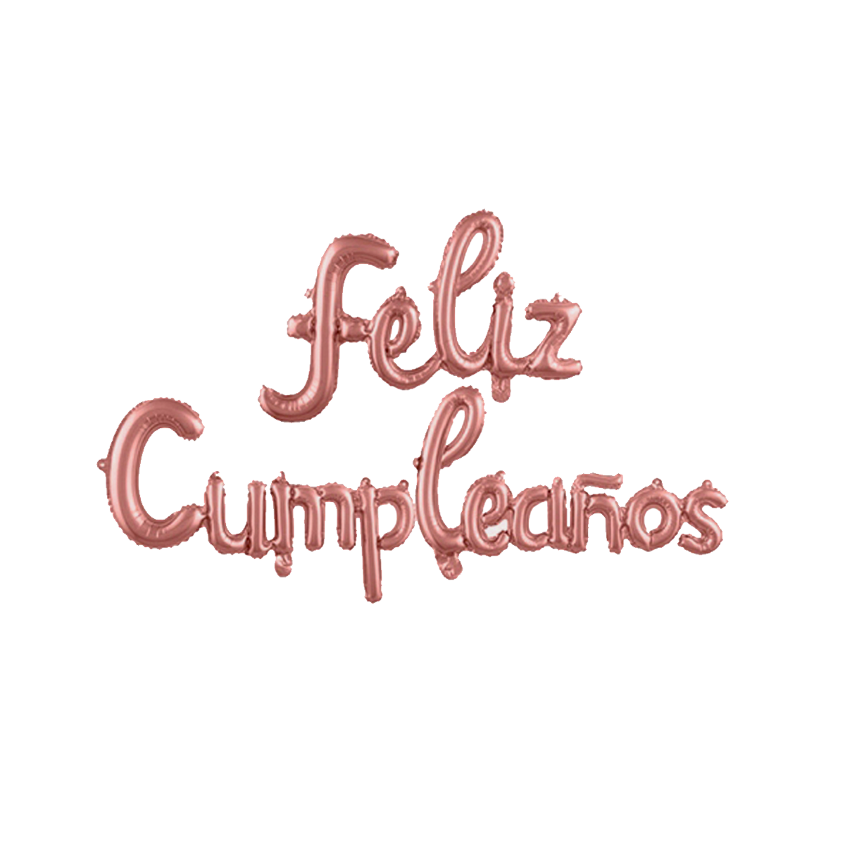 Letrero Feliz Cumpleaños Cursivo