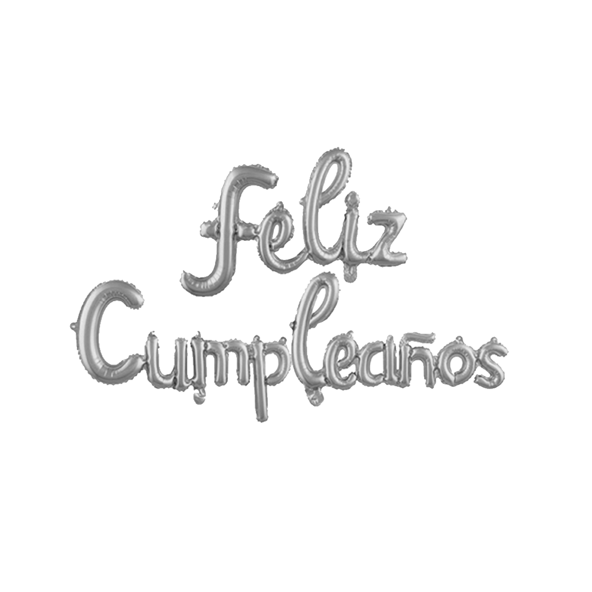 Letrero Feliz Cumpleaños Cursivo