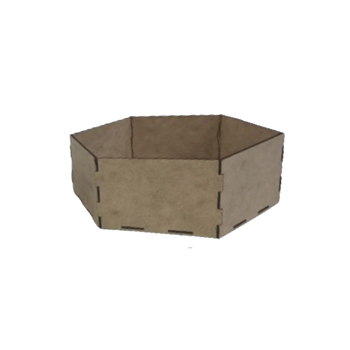 Caja de Madera Hexagonal