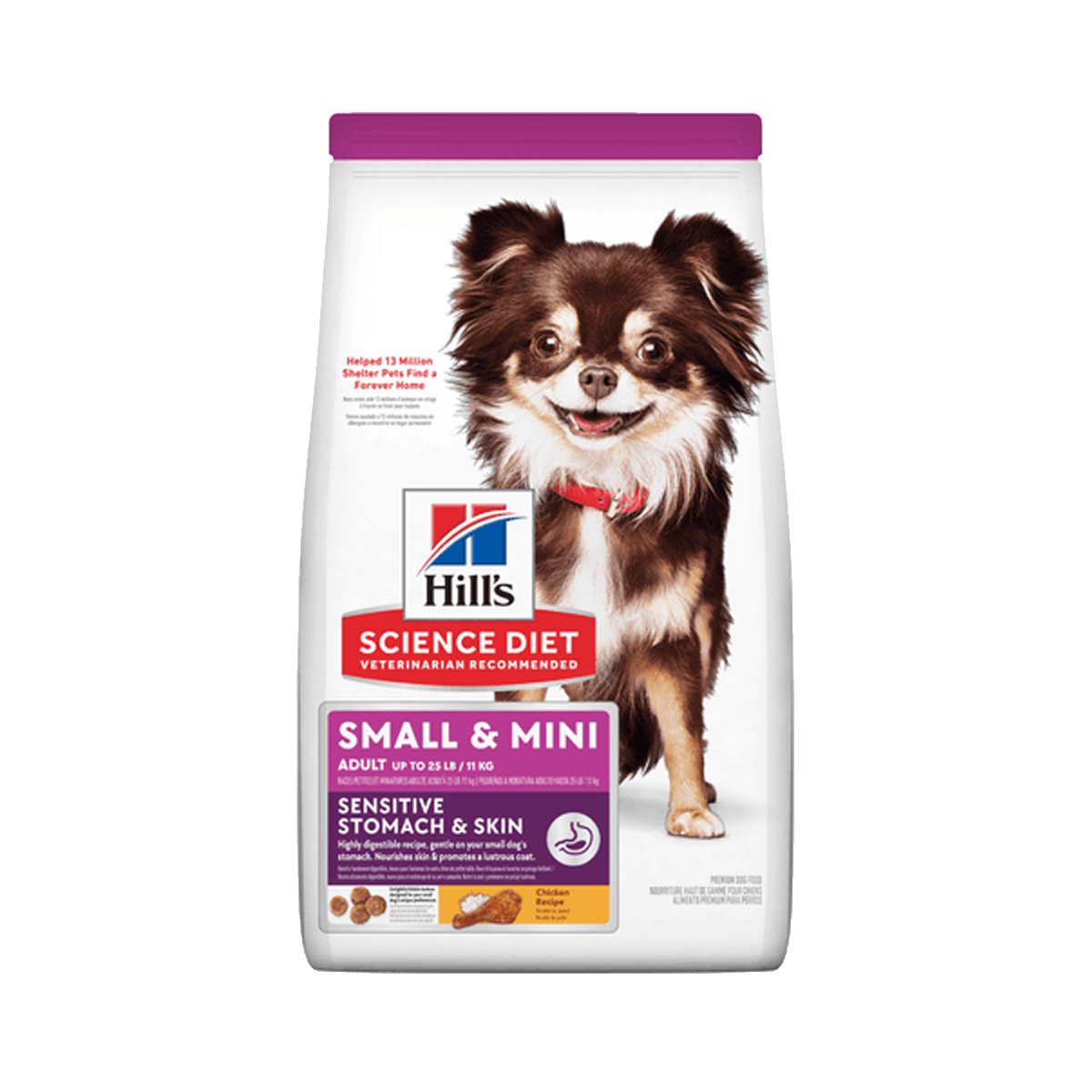 Hills Adult Sensitive Stomach And Skin Mini 2kg.