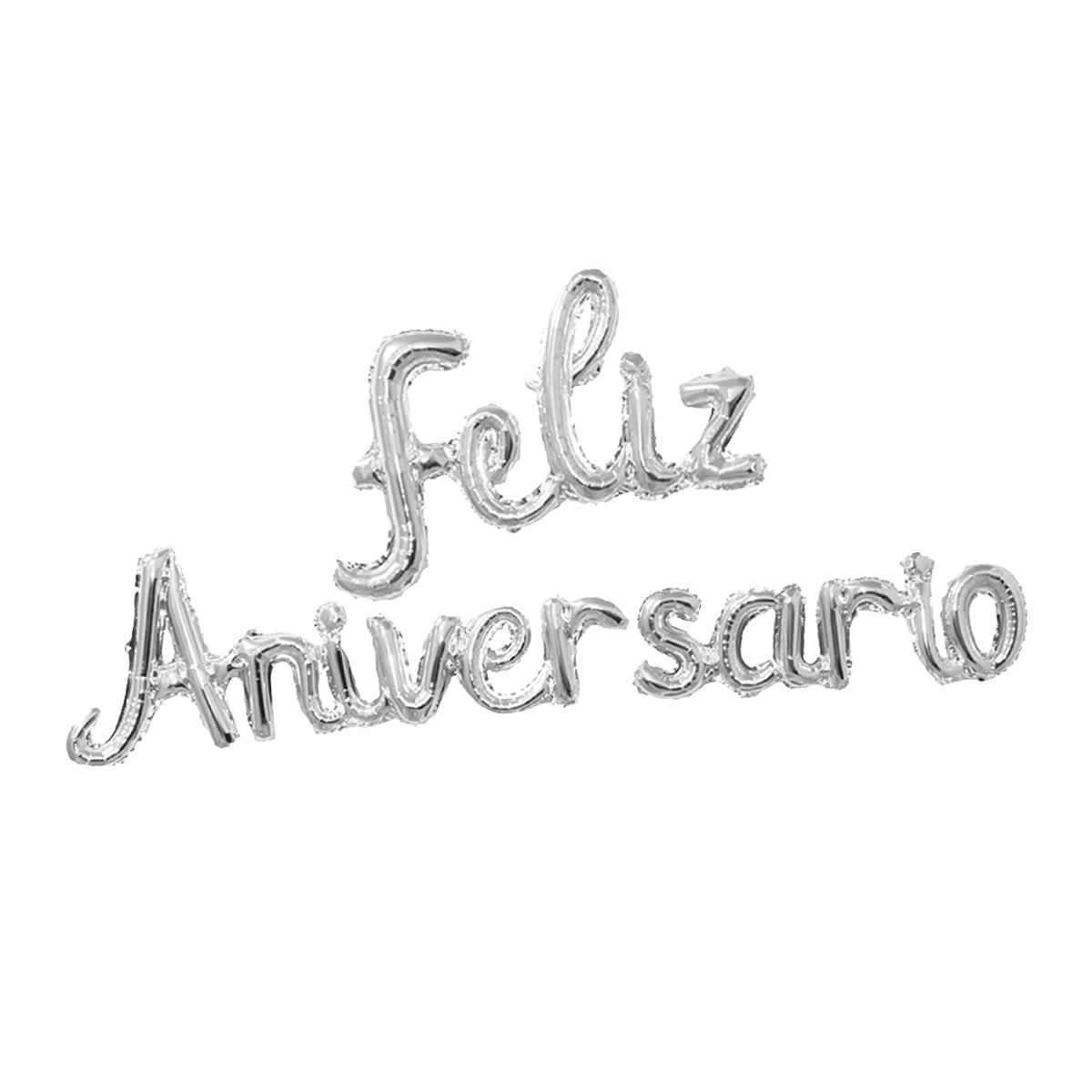 Letrero Feliz Aniversario Cursiva