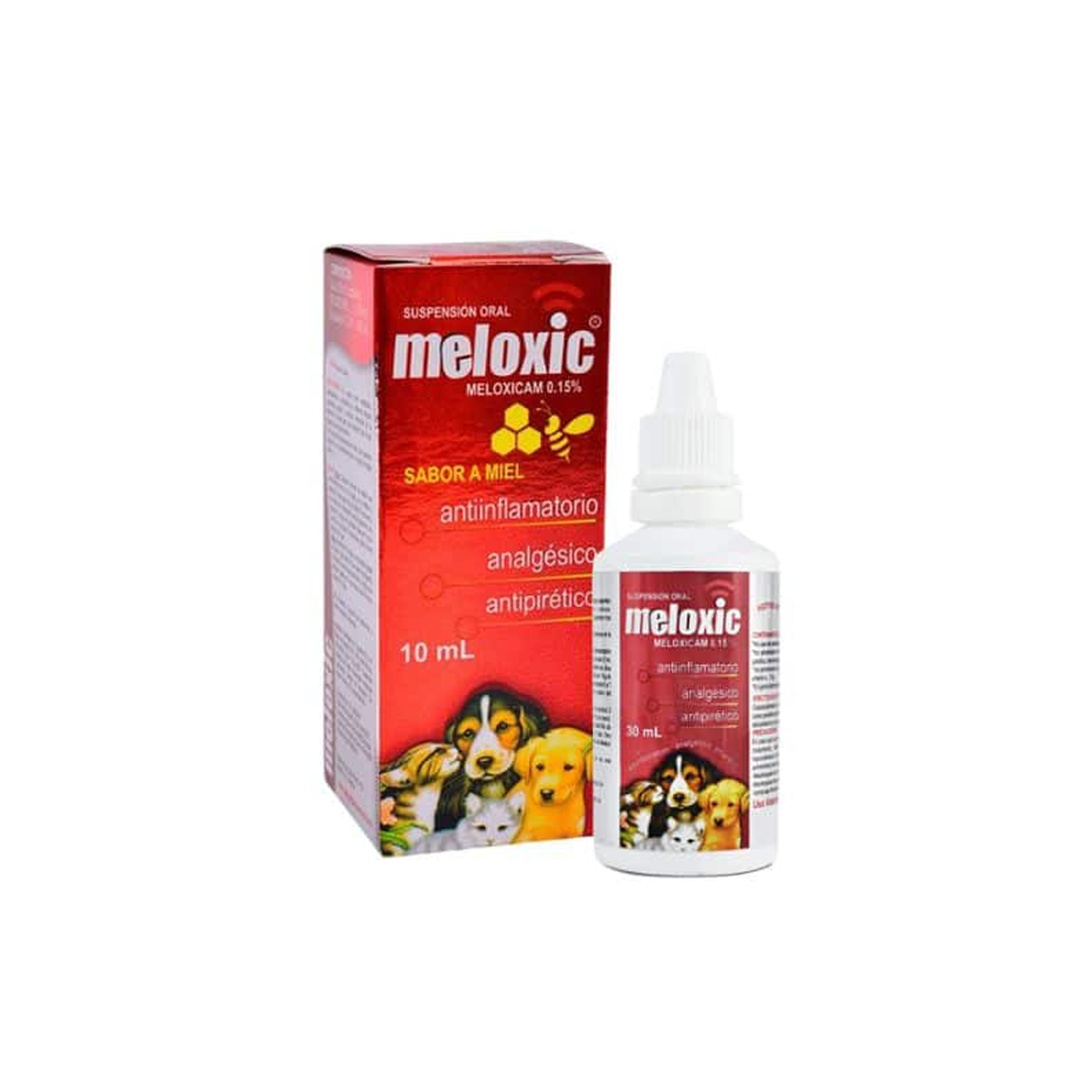 Meloxic Gotas 10ml. - Antiinflamatorio, Analgésico y Antipirético