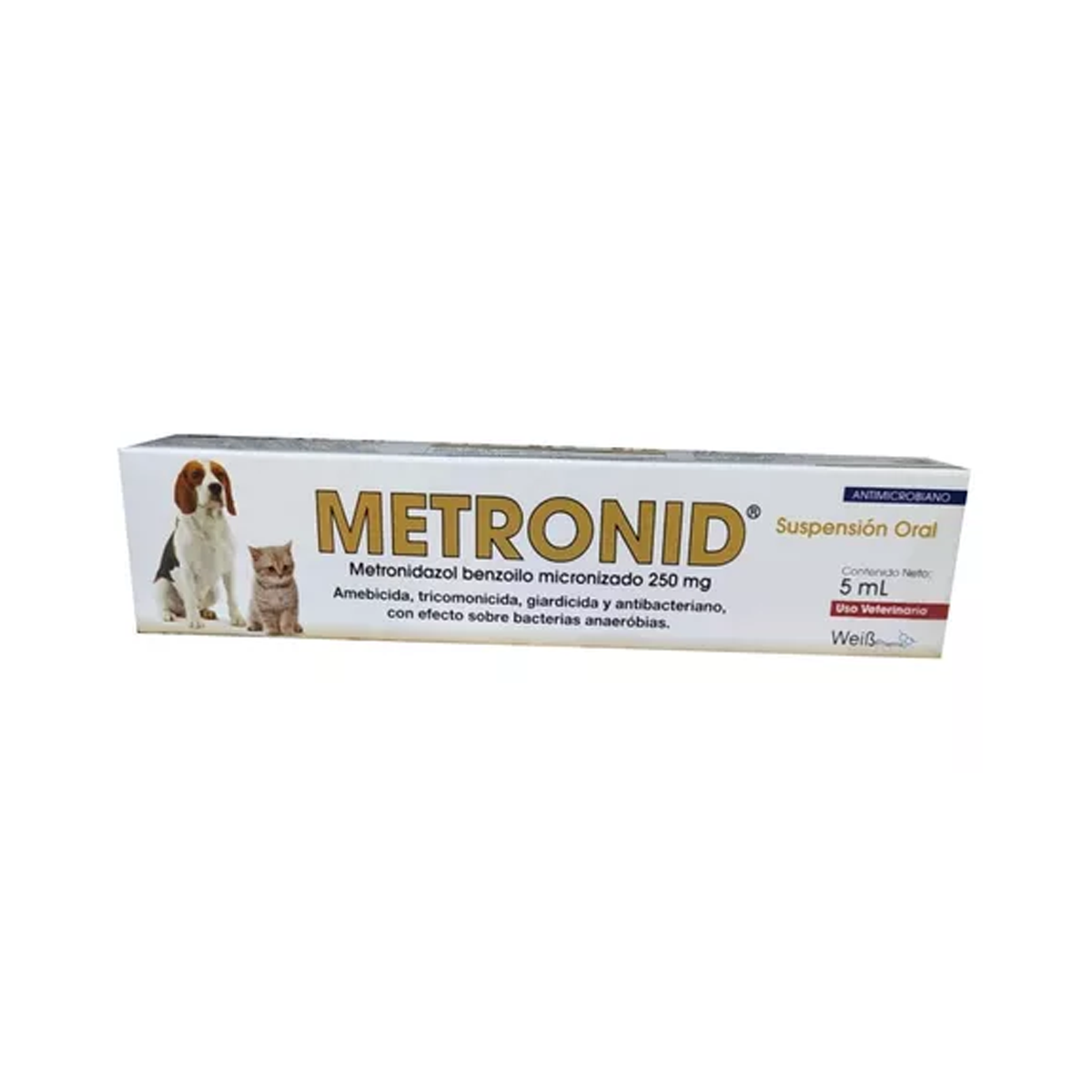 Metronid Suspensión Oral 5ml.