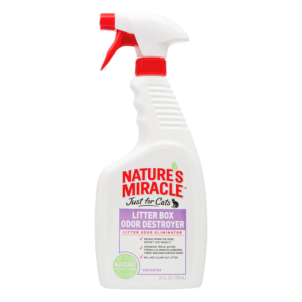 Nature Miracle Spray Destructor de Olor Caja Arenera