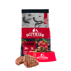 Nutriss Adultos Carne y Vegetales 1kg.