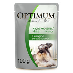 OPTIMUM Alimento Húmedo de Pollo para Perros Razas Pequeñas y Minis