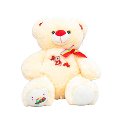 Peluche Oso con Corbata Colores 43cm.