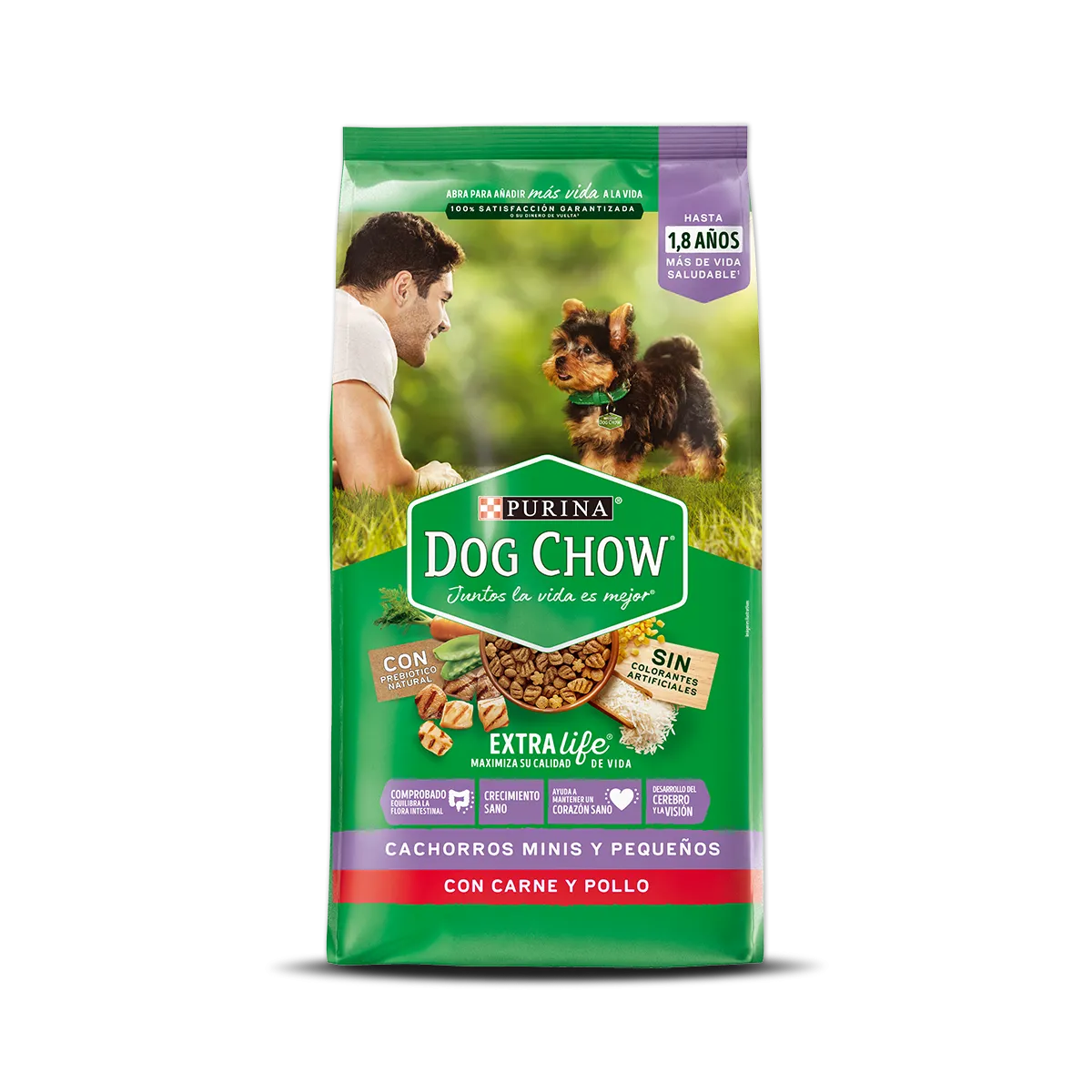 Dog Chow Cachorros Minis y Pequeños