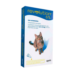 Desparasitante Revolution Selamectina para Gatos