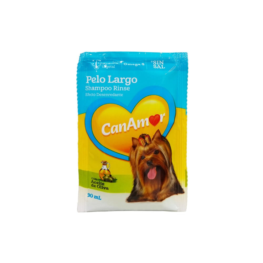 Sachet Shampoo Pelo Largo Para Perros