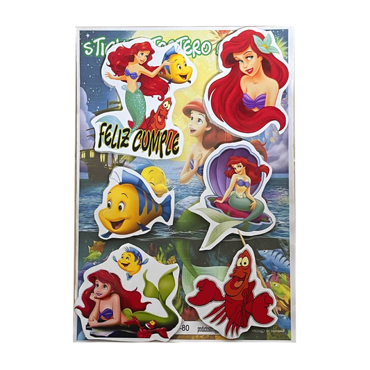 Sticker Tortero Sirenita
