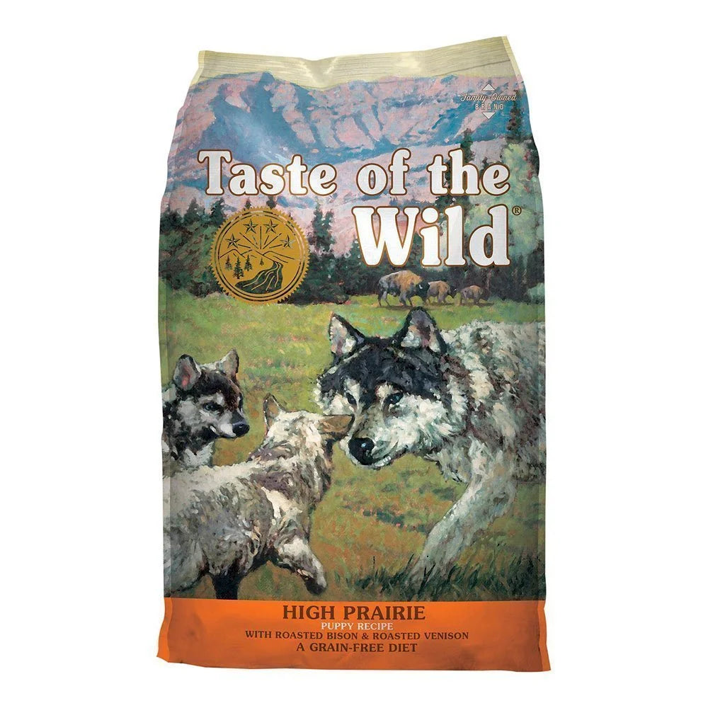 Taste of the Wild High Cachorros Bisonte y Venado 1kg.