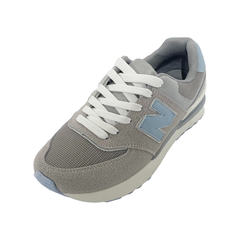 Tennis para Dama New Balance Gris-Celeste