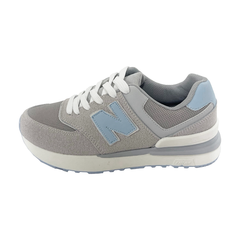 Tennis para Dama New Balance Gris-Celeste