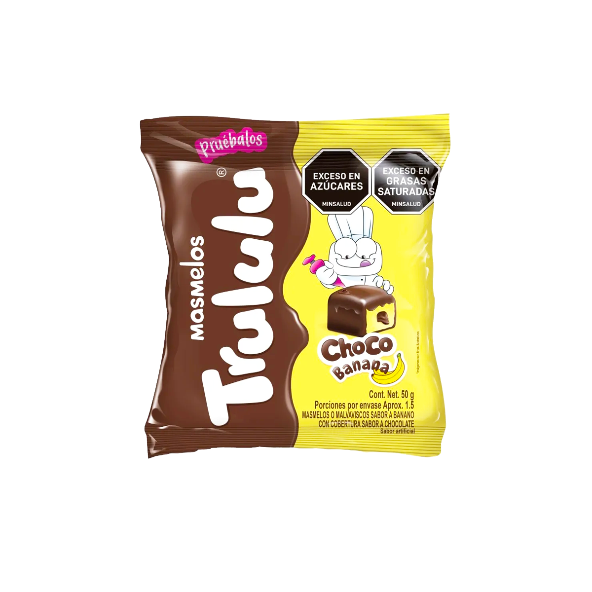 Masmelos Trululu Choco Banana x 50gr.