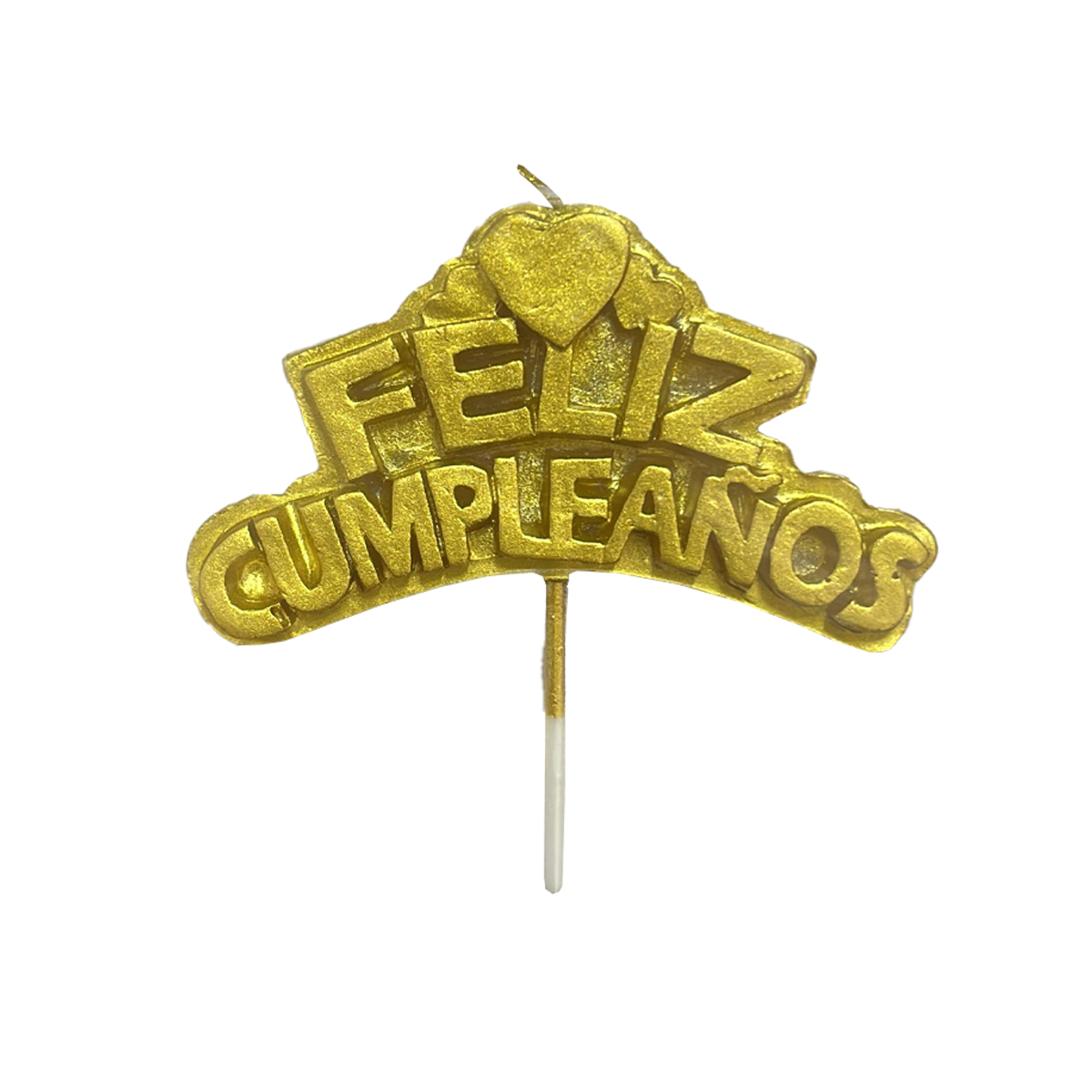 Vela Feliz Cumpleaños Corazón