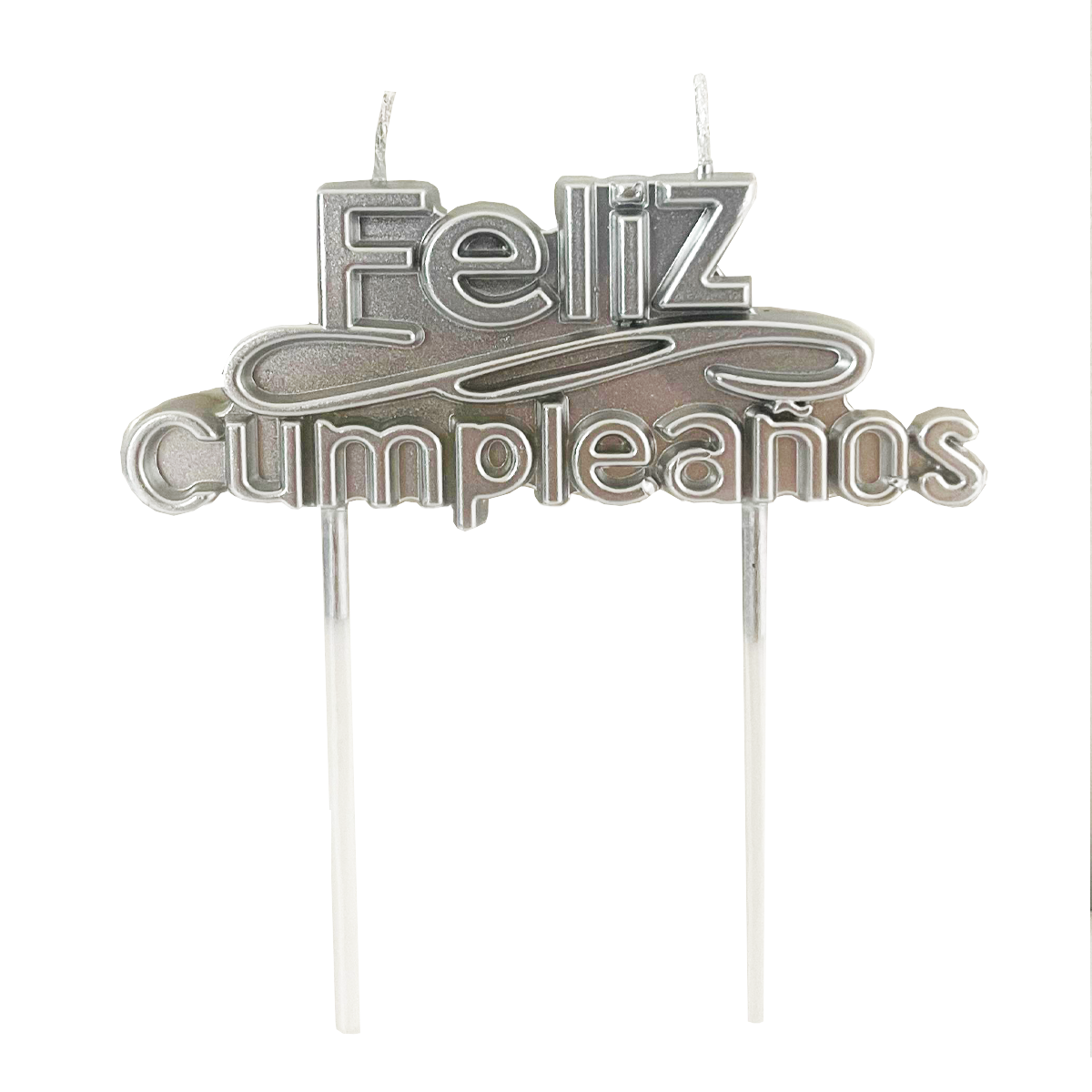 Vela Feliz Cumpleaños Cursiva Golden