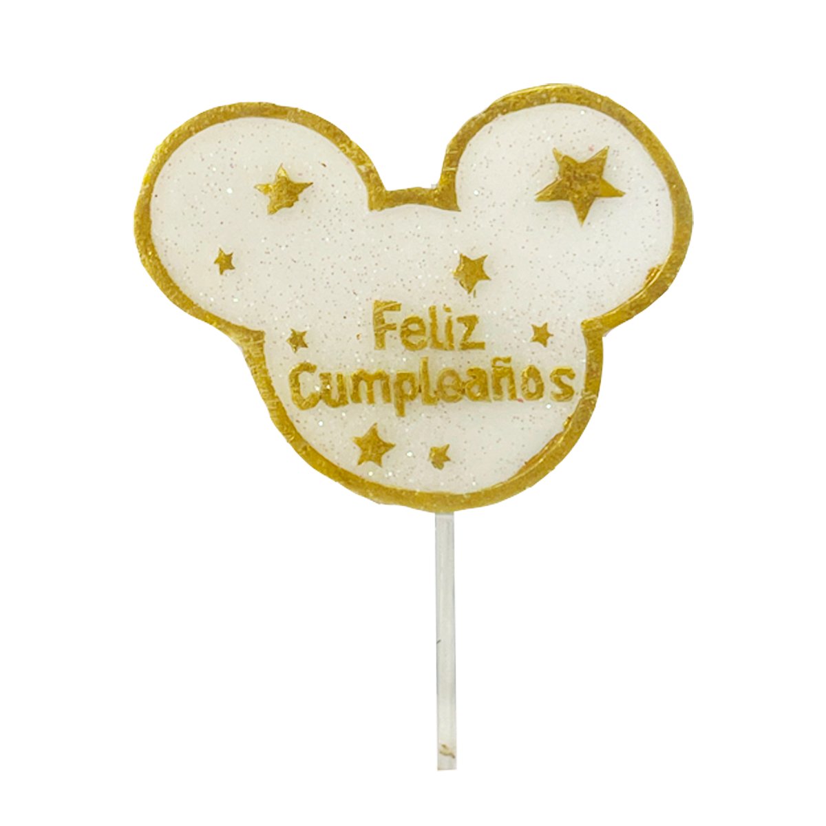 Vela Feliz Cumpleaños Orejas Mickey