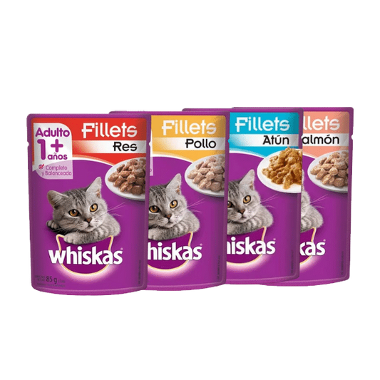 Alimento Húmedo Whiskas Gatos Adultos