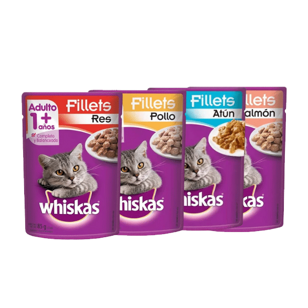 Alimento Húmedo Whiskas Gatos Adultos