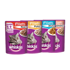 Alimento Húmedo Whiskas Gatos Adultos