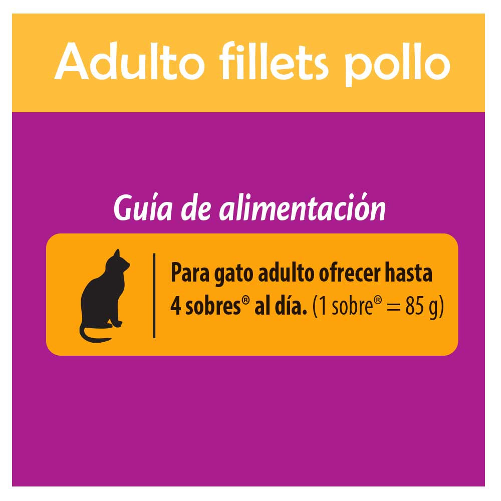 Alimento Húmedo Whiskas Gatos Adultos