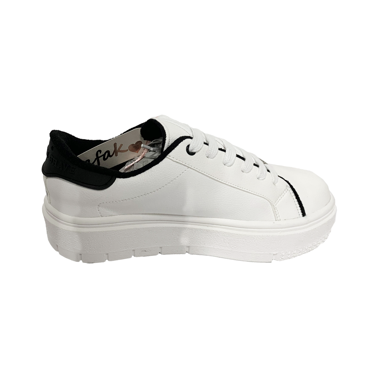 Tenis New Star Blanco con Negro para Dama