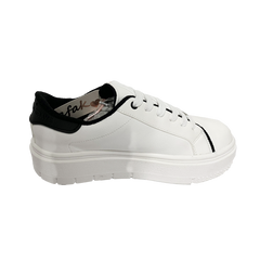 Tenis New Star Blanco con Negro para Dama