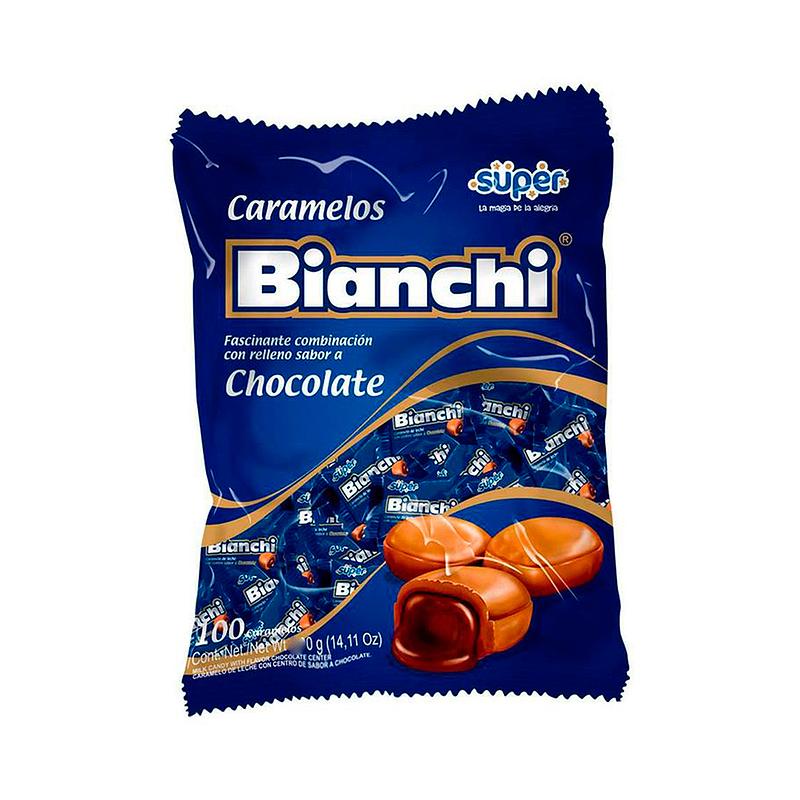 Bianchi Caramelo Relleno de Sabor a Chocolate