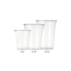 Vaso Plástico 16oz. x25.