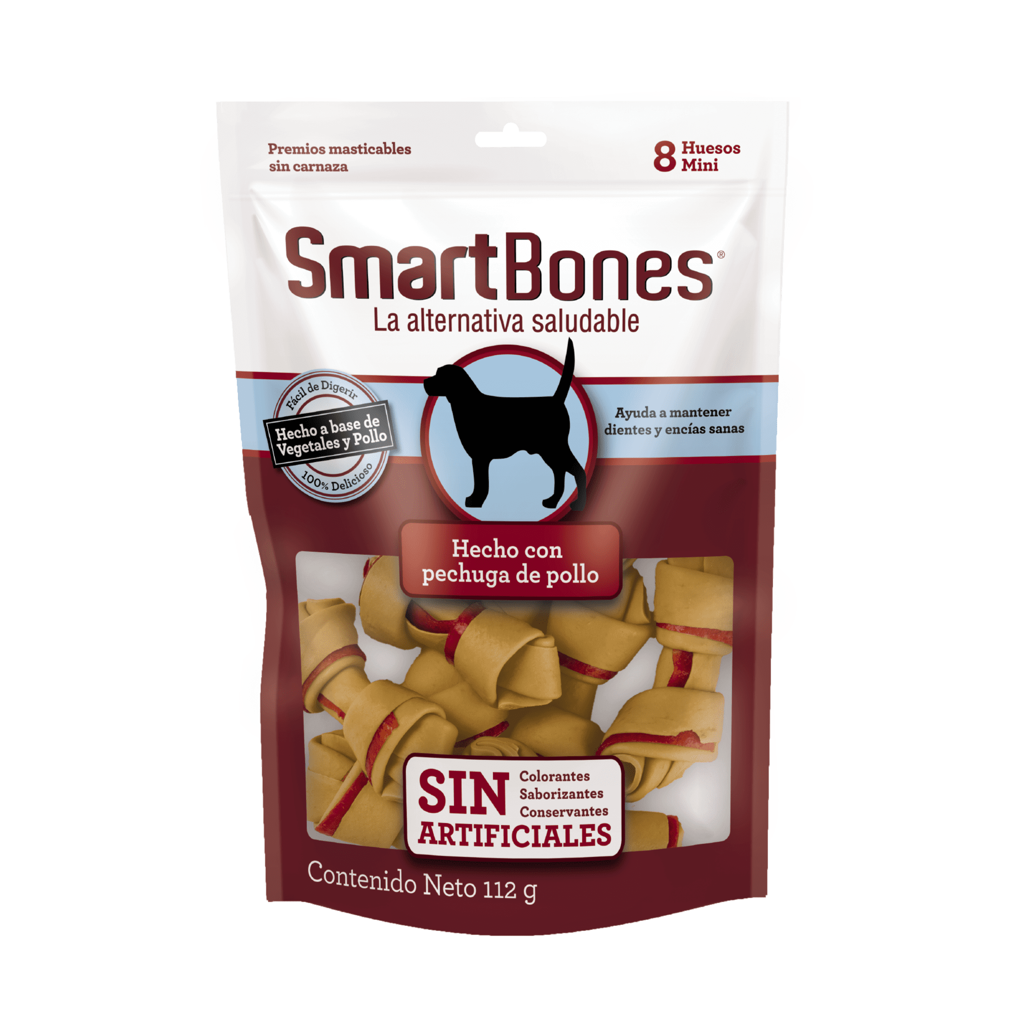 Snacks SmartBones Mini Huesos x8