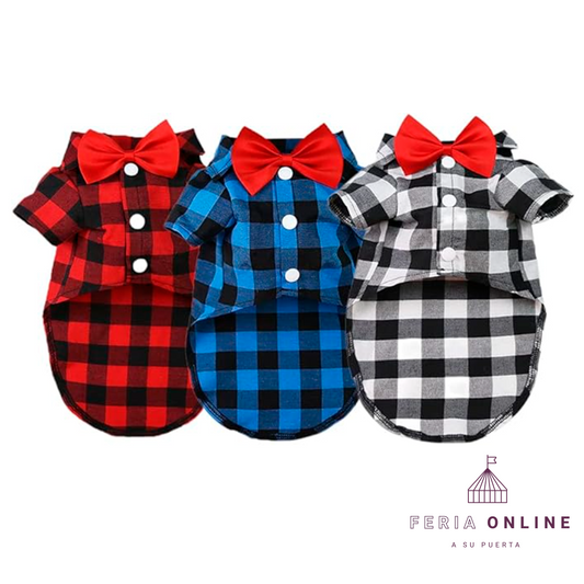 Camisa Elegante Para Mascota
